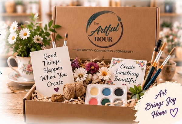 The Artful Hour art kit
